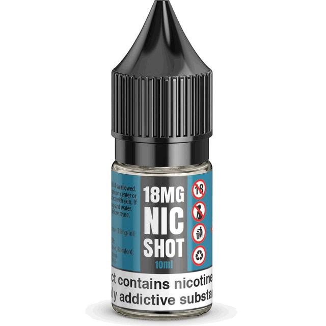 Nic Shot 18mg (Image is guide)